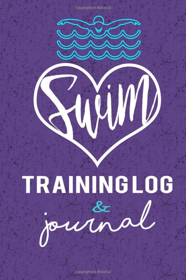 Swim Training Log & Journal An awesome resource to log a swimmers training schedules & meet scores. Perfect swimmer gift for those who love to swim!