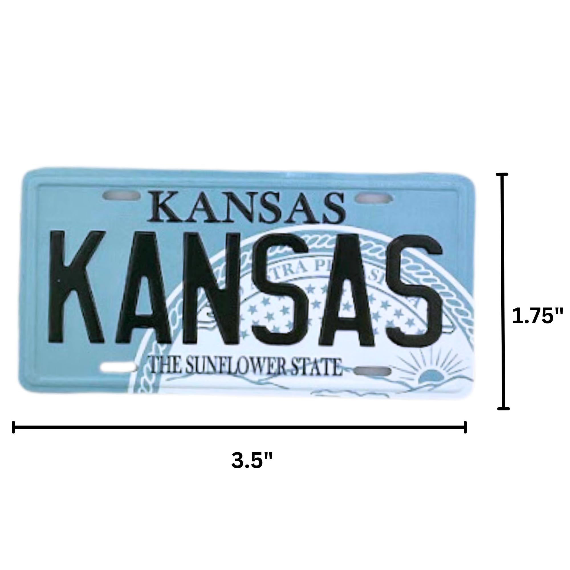 Kansas Amazon.com: Small Kansas License Plate Magnet, Collectible