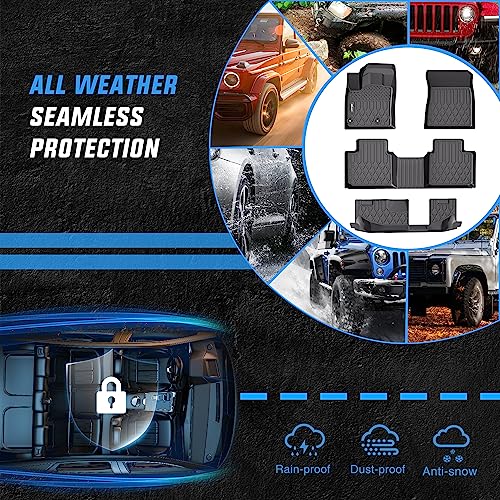Image of Nilight TPE Floor Mats for Mitsubishi Outlander 2022 2023 2024 2025