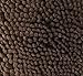 Enthusiast Gear Dog Mud Door Mat | Ultra Absorbent Microfiber Chenille Non-Slip Doormat, Dog Bowl Floor Mat, Crate Rug – No More Dirty Dogs with Muddy Paws – Washable - Brown