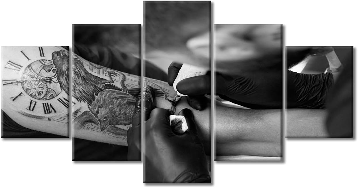 Amazon.com: Wall Decorations for Living Room Tattoo Artist Home Decor ...