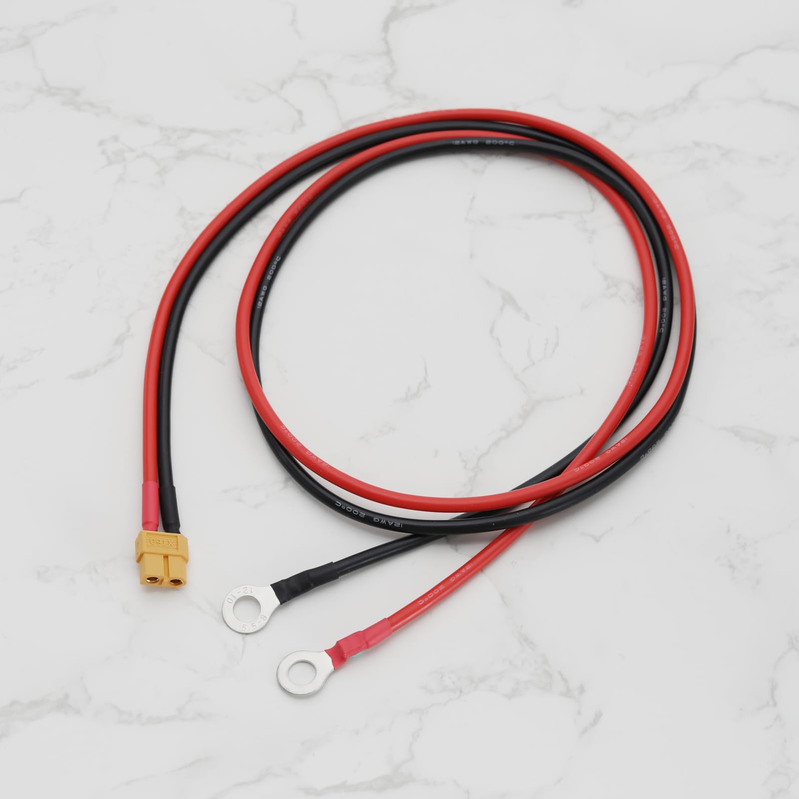 Create idea XT60 do O-ring kabel zaciskowy XT60 żeński do O-ring męski kabel XT60 do O-ring połączenie akcesoria przewodowe do zdalnego sterowania samolotem samochody zabawki dron FPV