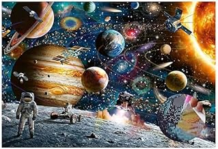 DIAMOND CRAFTZ Diamond Painting Kits, 5D Diamond Paint for Adults and Kids with Diamond Art Painting Kits, Perfect for Home Decoration and Room Wall Decor (35x40cm)-Space