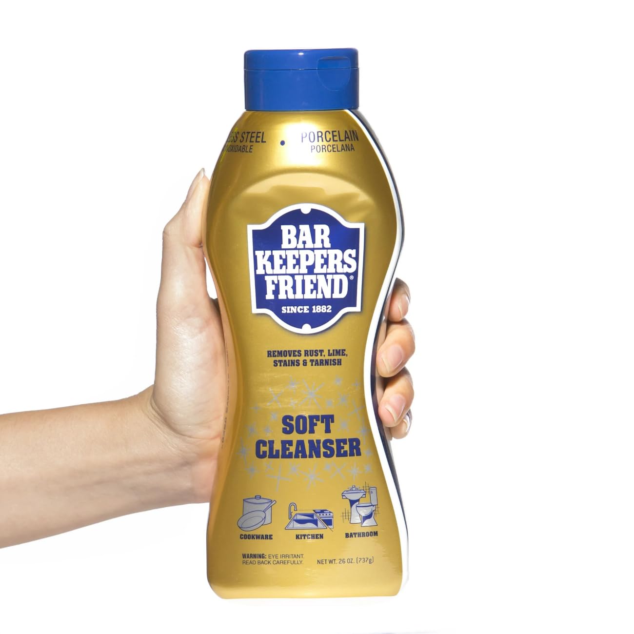 Aazon.co: Ighty Sponge Bundle - Bar Keepers Friend Soft Cleanser 26