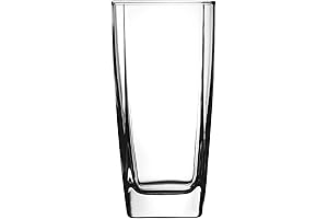 Anchor Hocking 16oz Rio Water Drinking Glasses - Clear, Dishwasher-Safe (Set of 4)