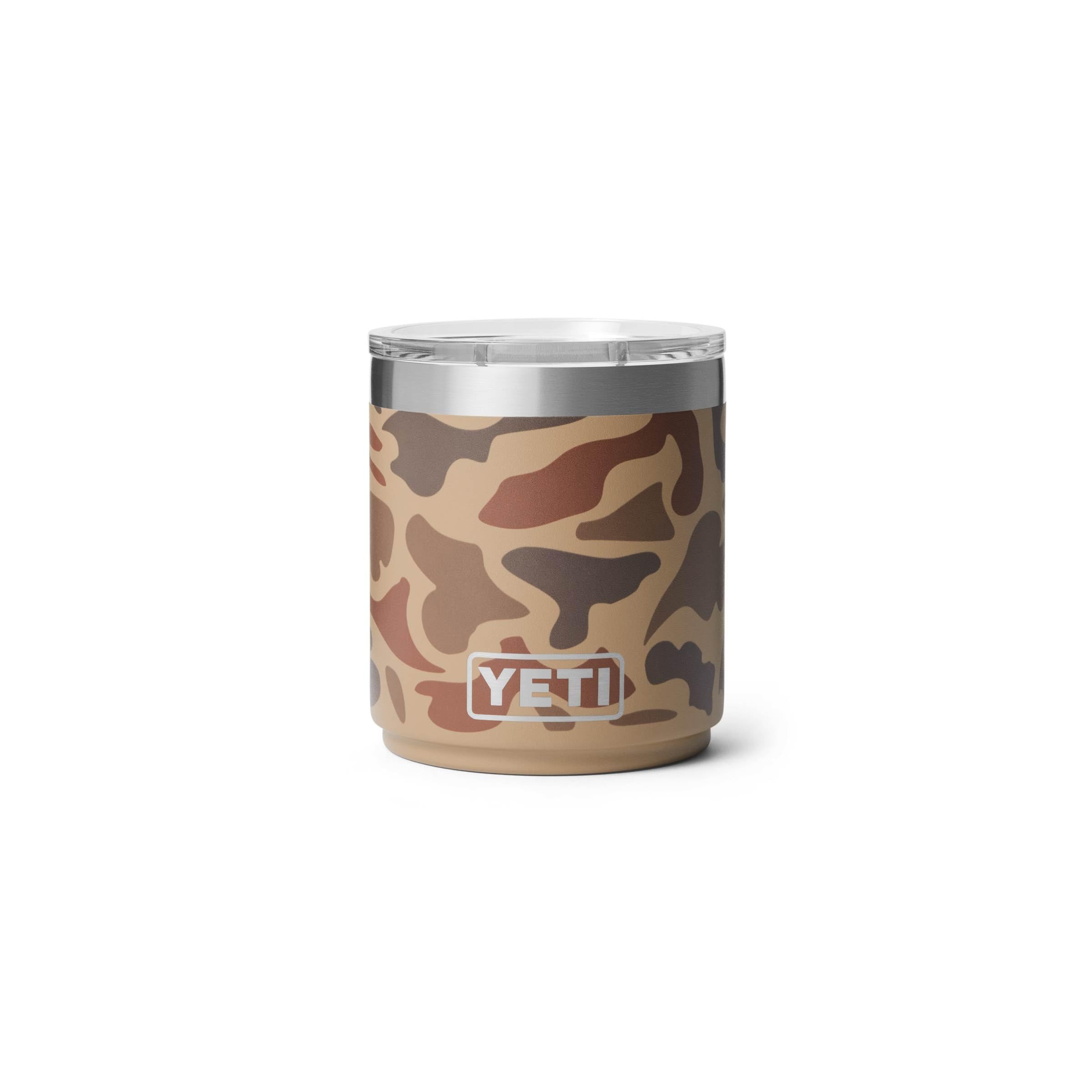 YETI Rambler 10 oz Lowball カモフラージュ YETI Rambler 10 oz Stackable Lowball 2.0, Vacuum Insulated