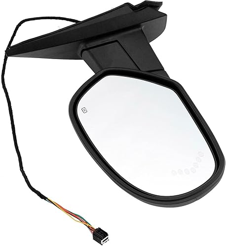 Miniatura 6 de Motorhot Espejos retrovisores laterales para conductor y pasajero compatibles con Chevy Silverado GMC Sierra 1500 2500 3500 Avalanche Suburban Tahoe