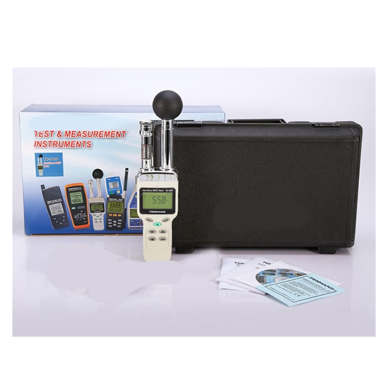 Rilevatore di gas, Misuratore di stress termico WBGT TM-188,per casa e camper(TM-188)