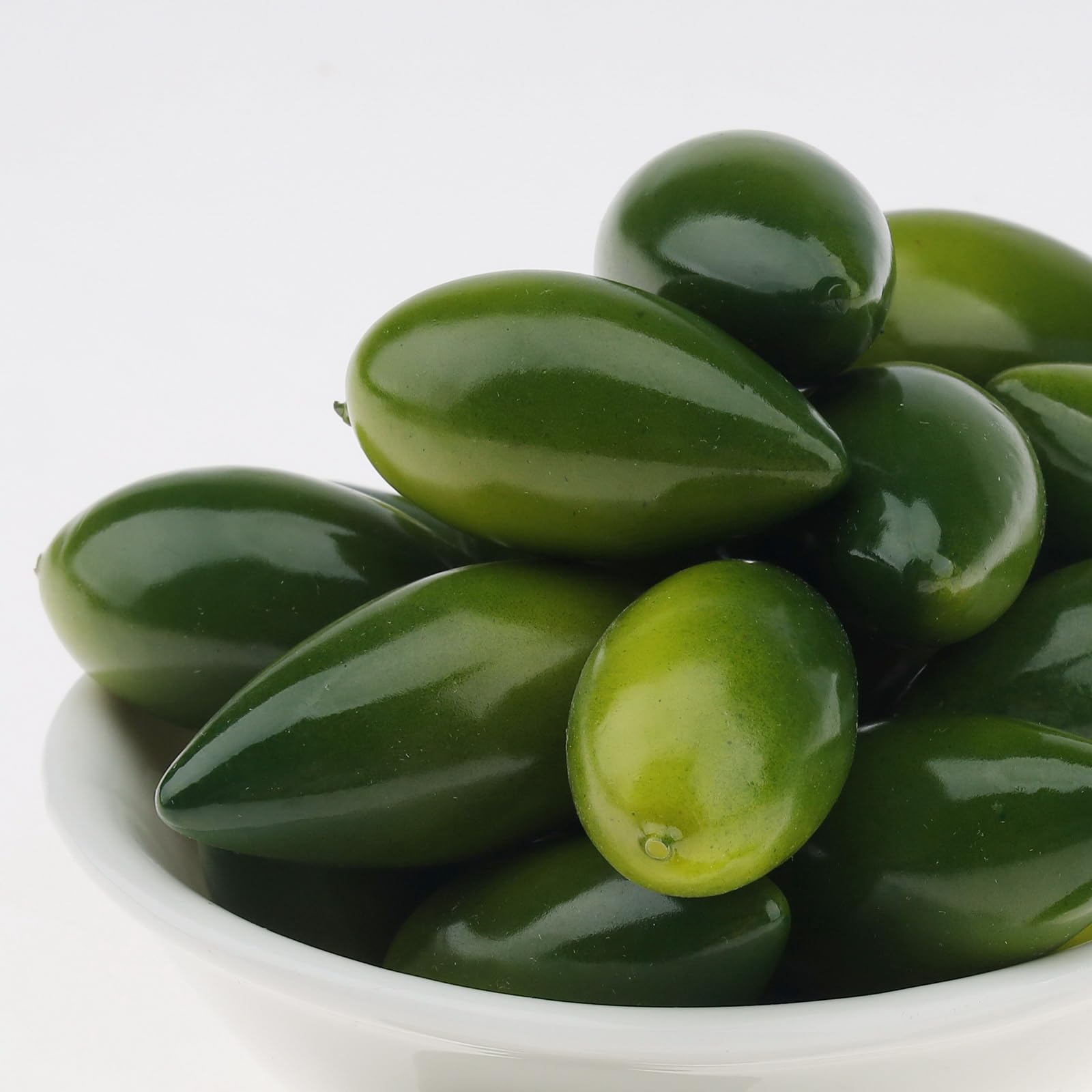 Lot De 30 Mini Olives Artificielles Réalistes En Mousse - Décoration Cuisine, Table, Fêtes & Photos