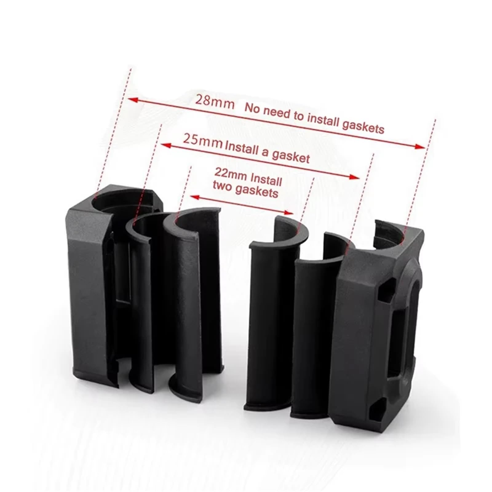 Adatto per Triumph Tiger 660 800 900 GT PRO Rally Explorer 1200 Protezione motore Protezione paraurti Accessori soffietto forcella(TIGER660 2PCS)