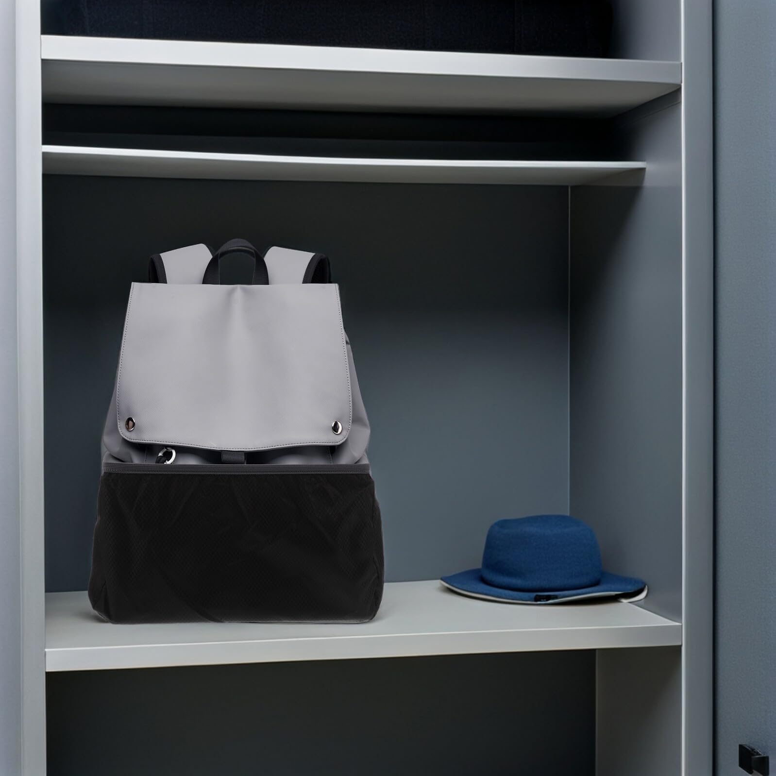 Gatuida Funda Protectora Inferior para Mochila 2 Piezas y Resistente al Desgaste, Cubierta Negra Elástica para Senderismo, Camping y Viajes al Aire Libre