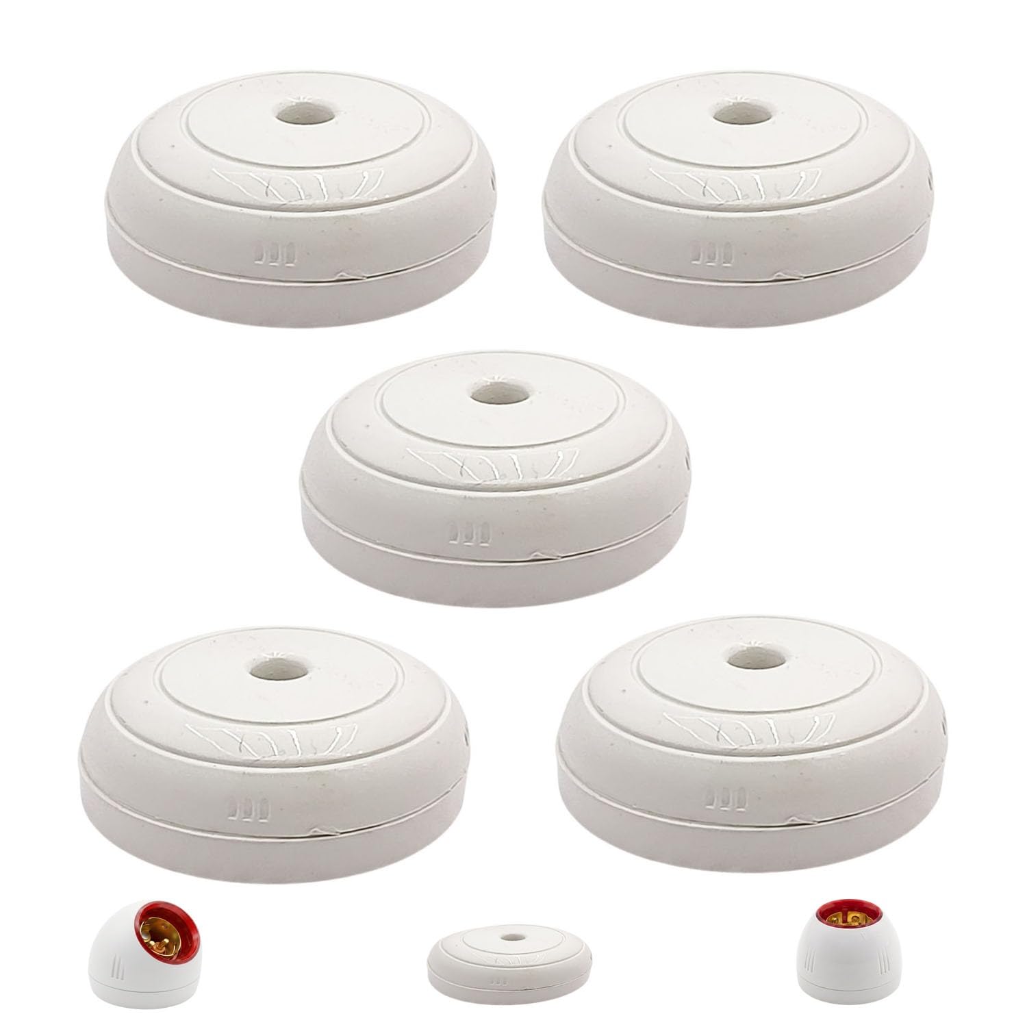 NISKANET Ceiling Rose | Pack of 20 | Perfect For Home, Office, Shops, Etc..| Prevents Short Circuit |KJFG-picture-26