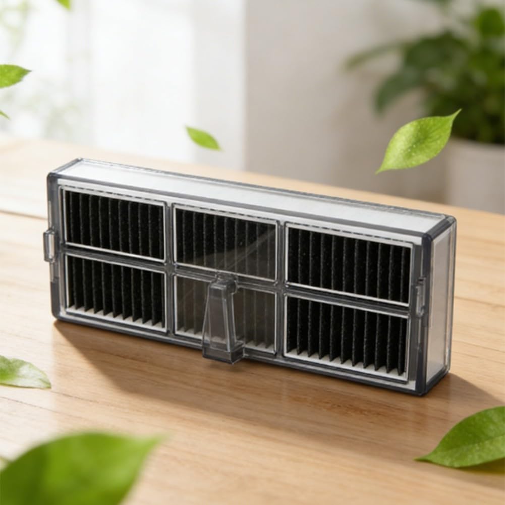 Lot de 4 filtres HEPA de rechange pour aspirateur MOVA E40 ULTRA - 99,5 % - Matériau plastique