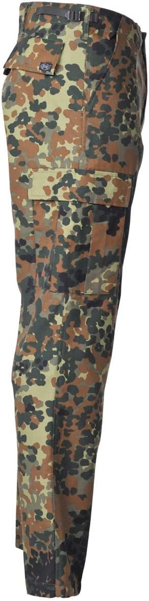 MFH Men's US BDU Combat Trousers Flecktarn