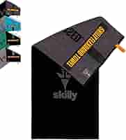 Asciugamano Fitness Skilly 120x50 Cm - Antiscivolo, Cotone Öko-Tex, Prodotto In EU - Foto 3