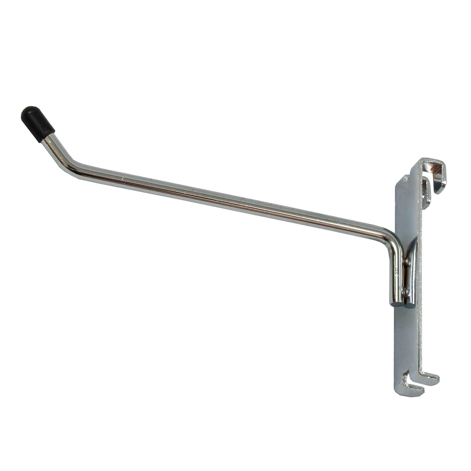 Display Stands Ltd Grid Panel 150MM Single Hooks X 50 Chrome New (J26A)
