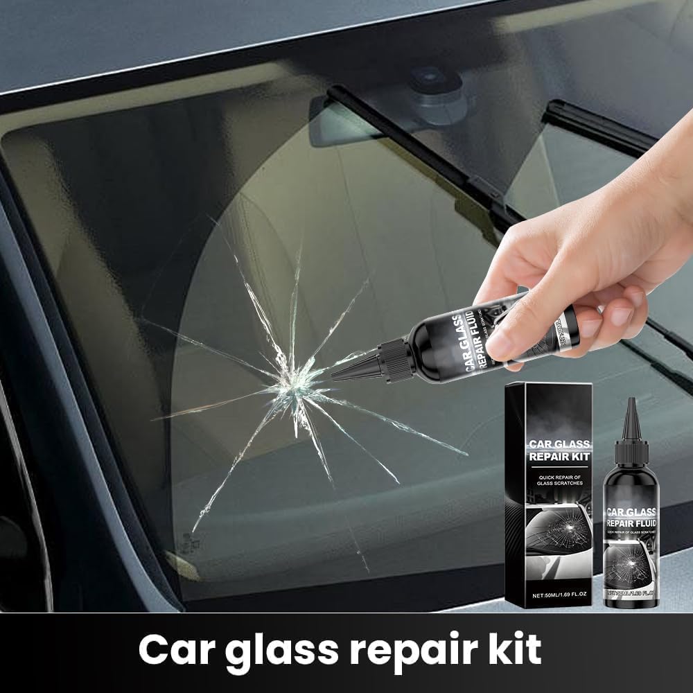 2026 New Windshield Crack Repair Kit,Universal Car Windshield Crack Repair Fluid Repair Liquid for Automotive Windscreen Tool — view 2