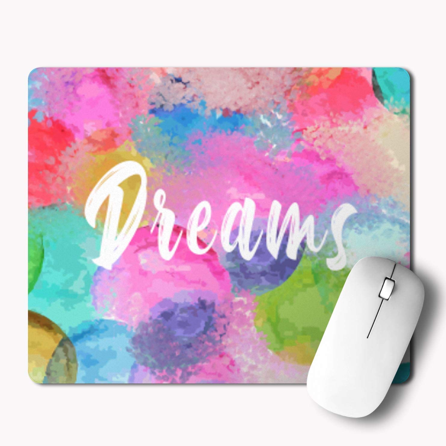 MM9E Non-Slip Dreams Colorful, Motivational Quotes Printed Mouse Pad for Gaming Computer, Laptop, PC Mouse Pad (Multicolor) (B08P3PQP6Z) Amazon Price History, Amazon Price Tracker