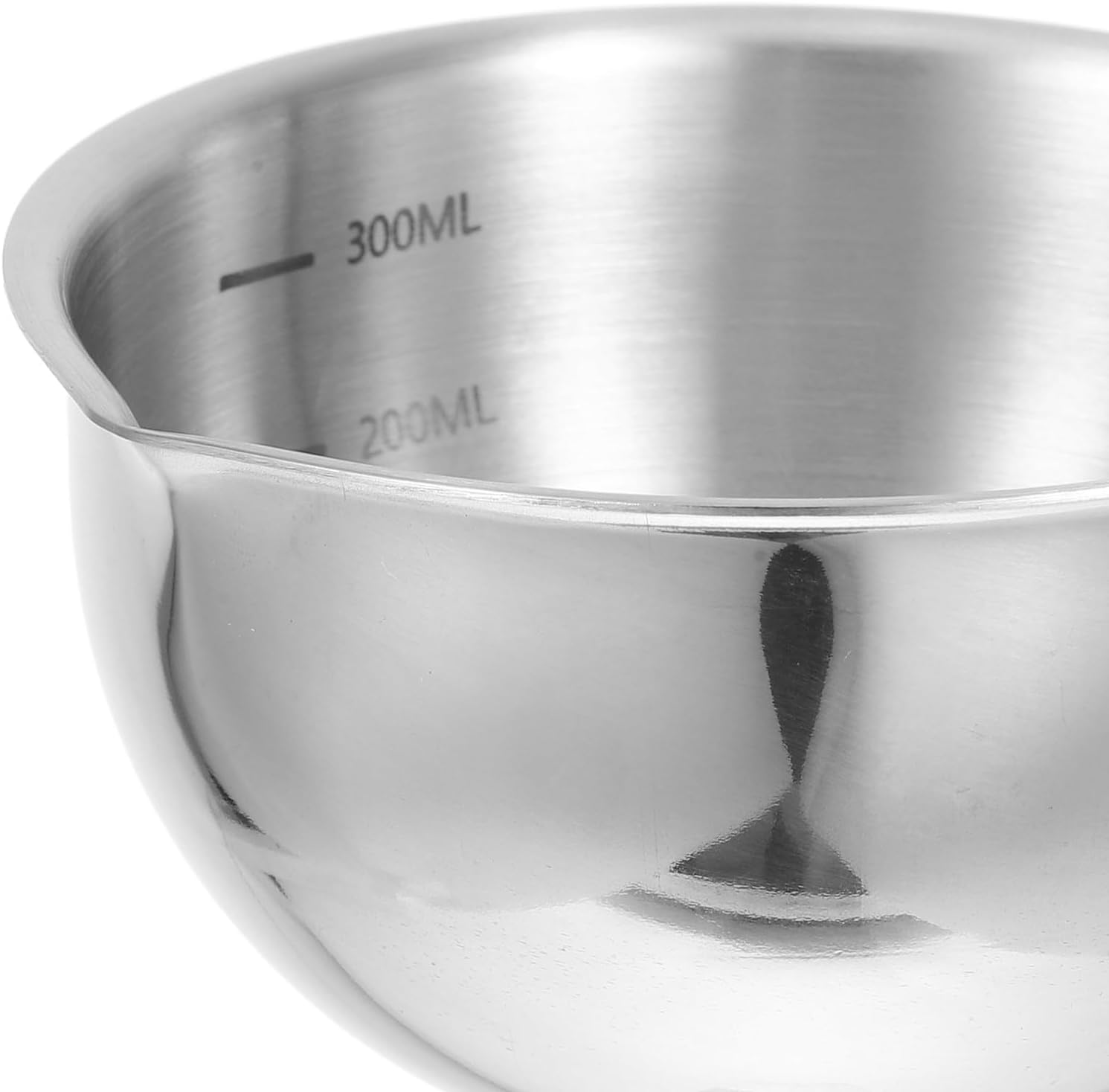 Garneck Stainless Steel Soup Ladle Sauces Slanted Spoon Design for Serving Soups for Precise Pouring and Easy Scooping with Dual Pour Spouts and Long Handle and Gravies in Kitchen