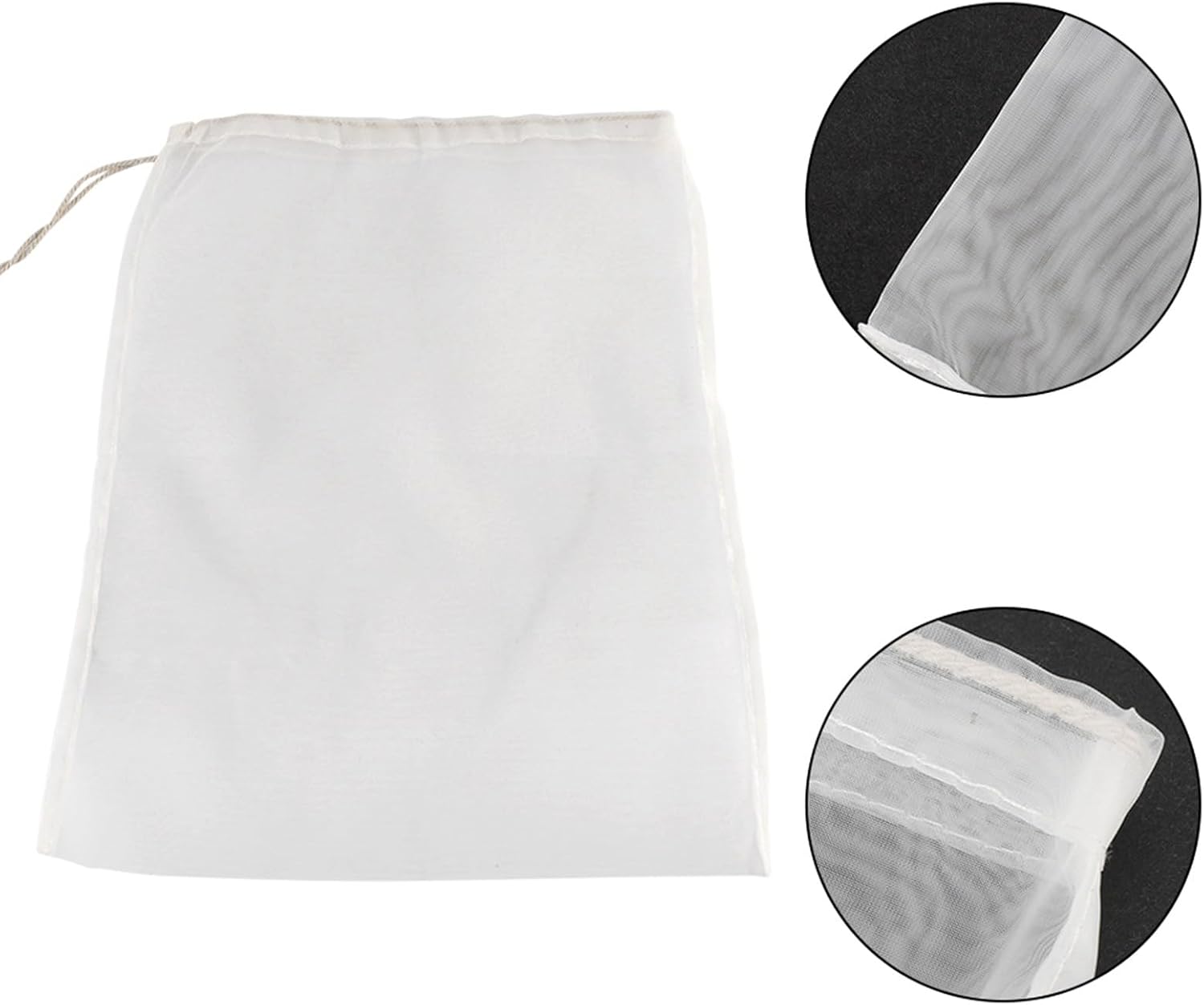 Reusable Fine Mesh Strainer Bag,Multi-Use Nylon Filter Straining Brew Bags
