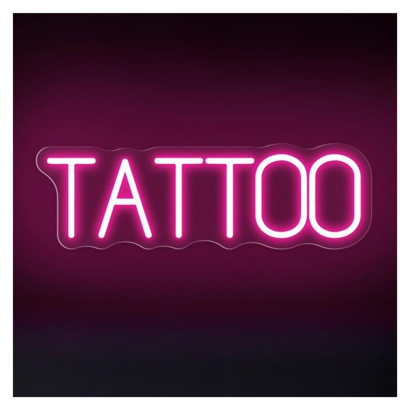 LEMST Sign Lamp Tattoo Neon Sign for Beauty Salon Lash Room Barber Shop Tattoo Room Aesthetics Wall Decor USB Powered Dimmable Light 35cmx11.1cm