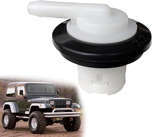5360058 911060 Kit de válvula de ventilación y ojales para tanque de combustible compatible con Jeep Wrangler, Cherokee, Grand Cherokee, Dodge Ram