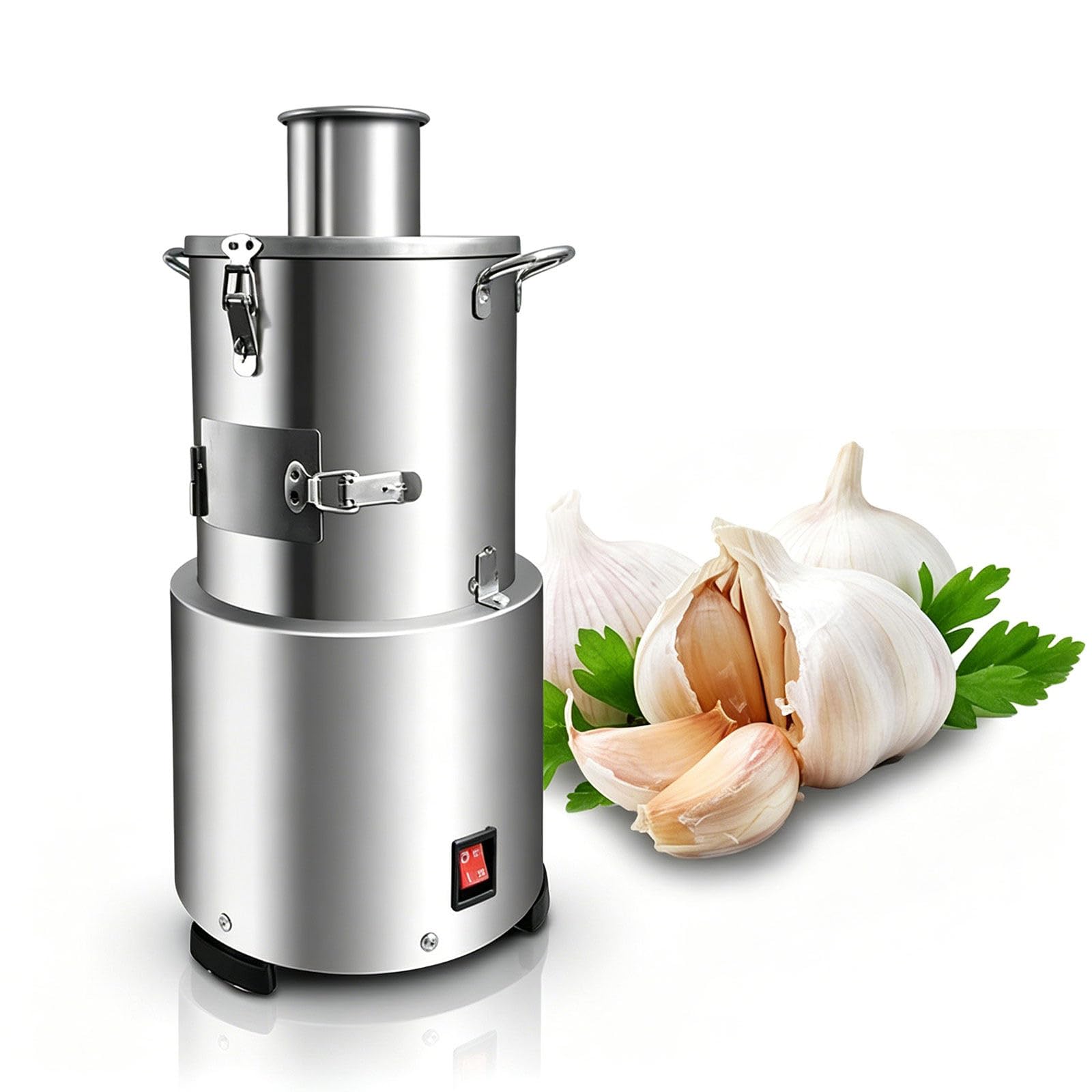 liuyunfeiGL Commercial Electric Garlic Peeler, 77lb/hr Stainless Steel