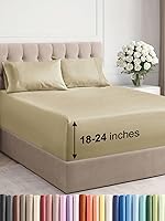 Vista 335 de Extra Deep Pocket Split King Sheets - 5 Piece Breathable & Cooling Bed Sheets - Hotel Luxury Bed Sheet Set - Soft, Wrinkle Free & Comfy - Easily