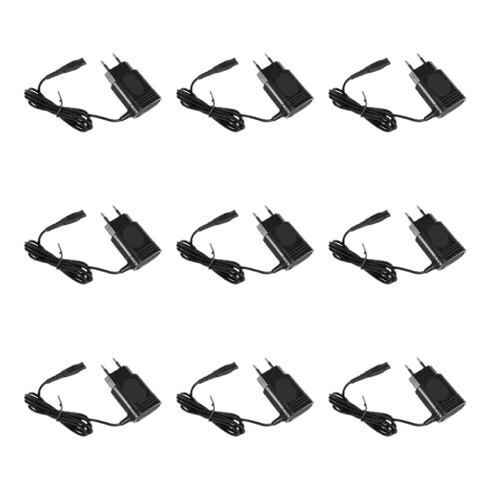 Caricatore For Rasoio, Compatibile Con Rasoio HQ8505 6070 7310 6090 6071 9020 | Caricabatterie adattatore da 15 V. 9 confezioni