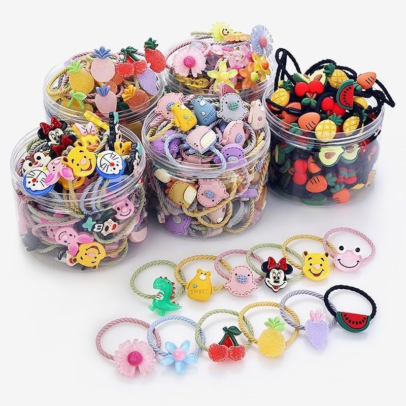 30 pcs Elastic Hair Bands Ties Accessories