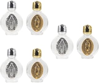 COHEALI Garrafa De Água De Vidro Com Decoração De Cristais 6 Peças Decoração De Casamento Garrafas De Água De Vidro Transparente Garrafa De Vidro Pequena Vazia Recipiente De Água