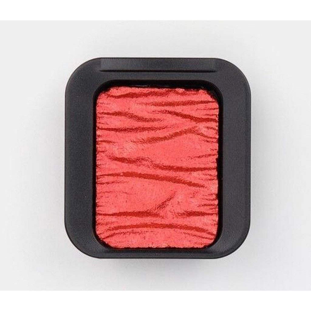 Finetec Pearlescent Watercolor Pan Refill, Metallic Tangelo (F2436)