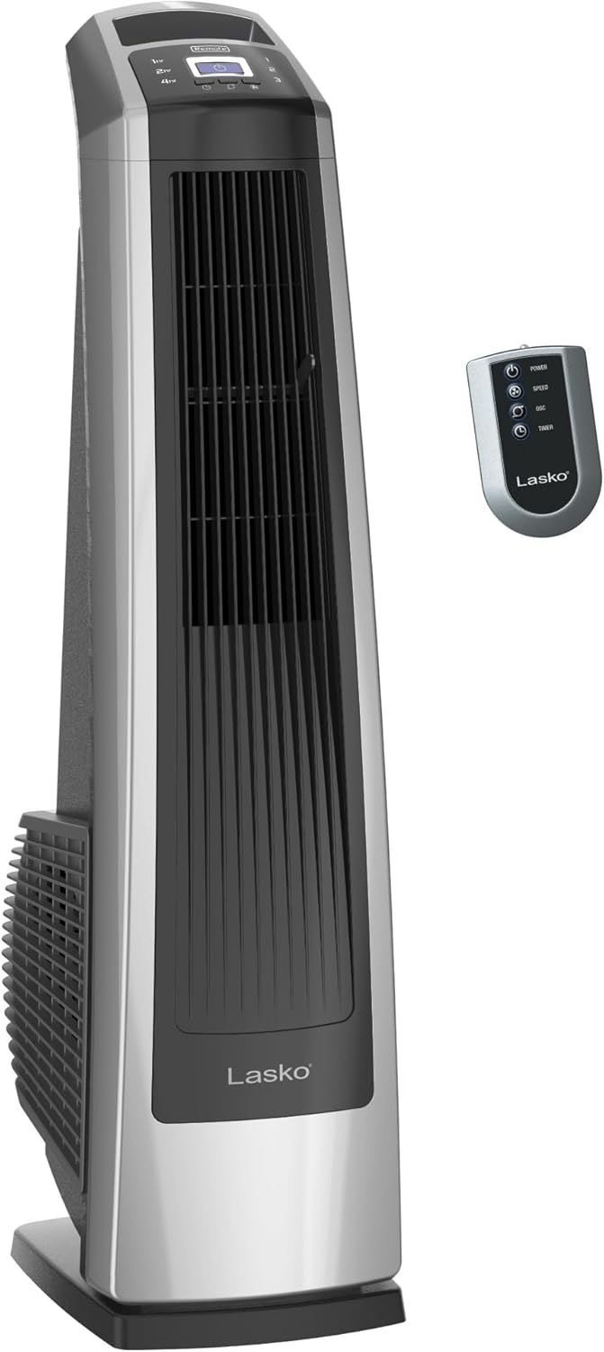 Lasko High Velocity Tower Fan with Remote