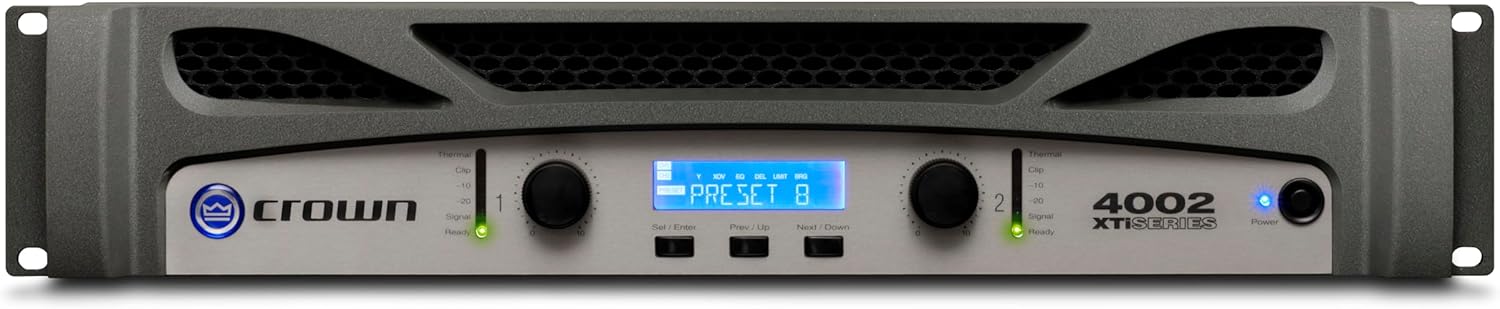 Crown XTi4002 Two-channel, 1200-Watt at 4Ω Power Amplifier