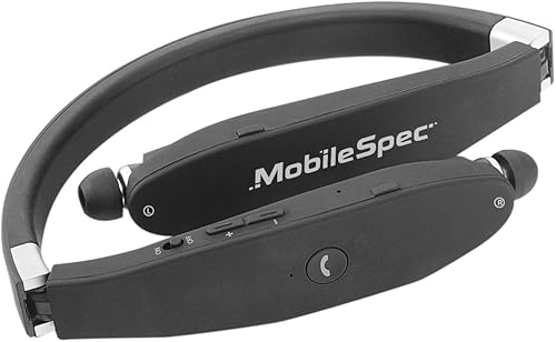 Miniatura 3 de MobileSpec MBS11182 - Auriculares estéreo con Bluetooth, color negro