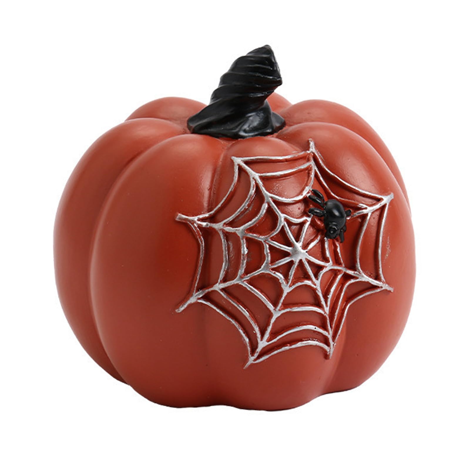 YROHGKPN Realistic Pumpkin Resin Decoration Realistic Resin Display Figure for Halloween Enthusiasts and Collector Eerie Sculpture