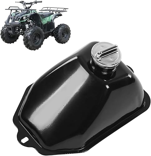Miniatura 3 de Tanque de combustible para cuatrimotos, tanque de gasolina profesional a prueba de fugas impermeable con tapa de metal para 50 cc, 70 cc, 90 cc, 110