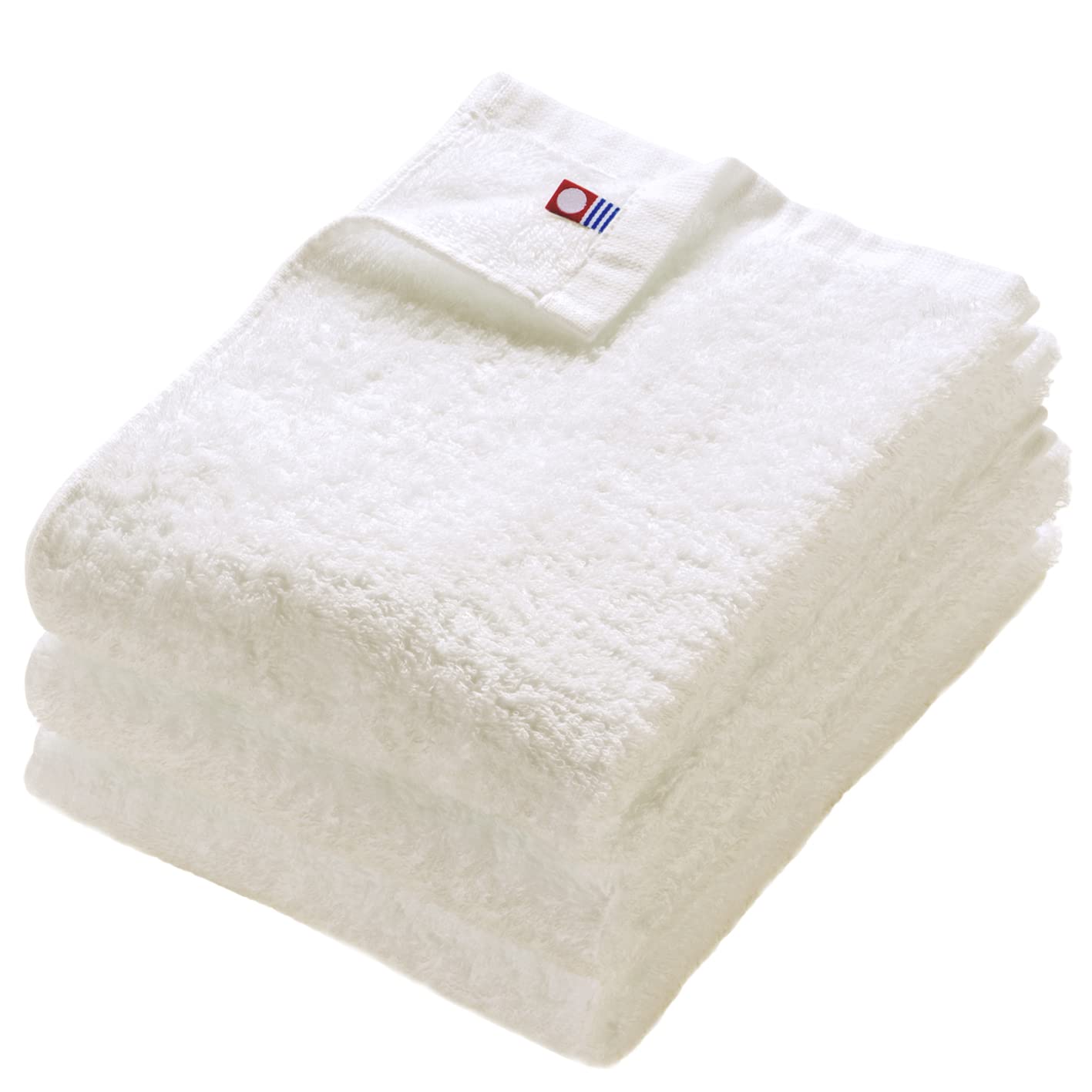 ?????(Imabari-towel) OSK Series Face Towels, Ivory, 3 Pieces, Imabari Towel Brand Certified, Absorbent, Quick Drying, Plain, 100% Cotton, Small