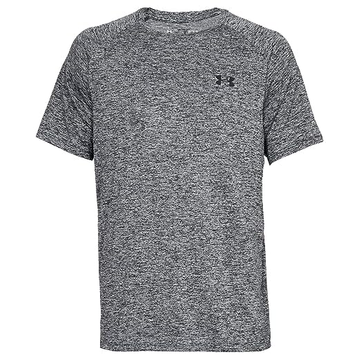 Under Armour Ua Tech 2.0 Ss Tee Camiseta, Black / Black, L Hombre