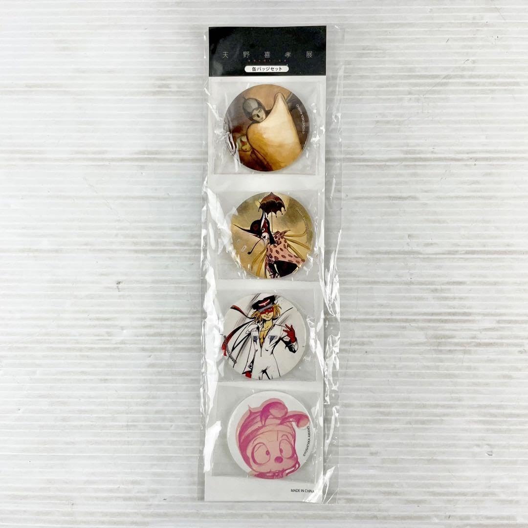 天野喜孝展 缶バッチ アソートセット NKHXZIAZ Amazon.co.jp: 天野喜孝