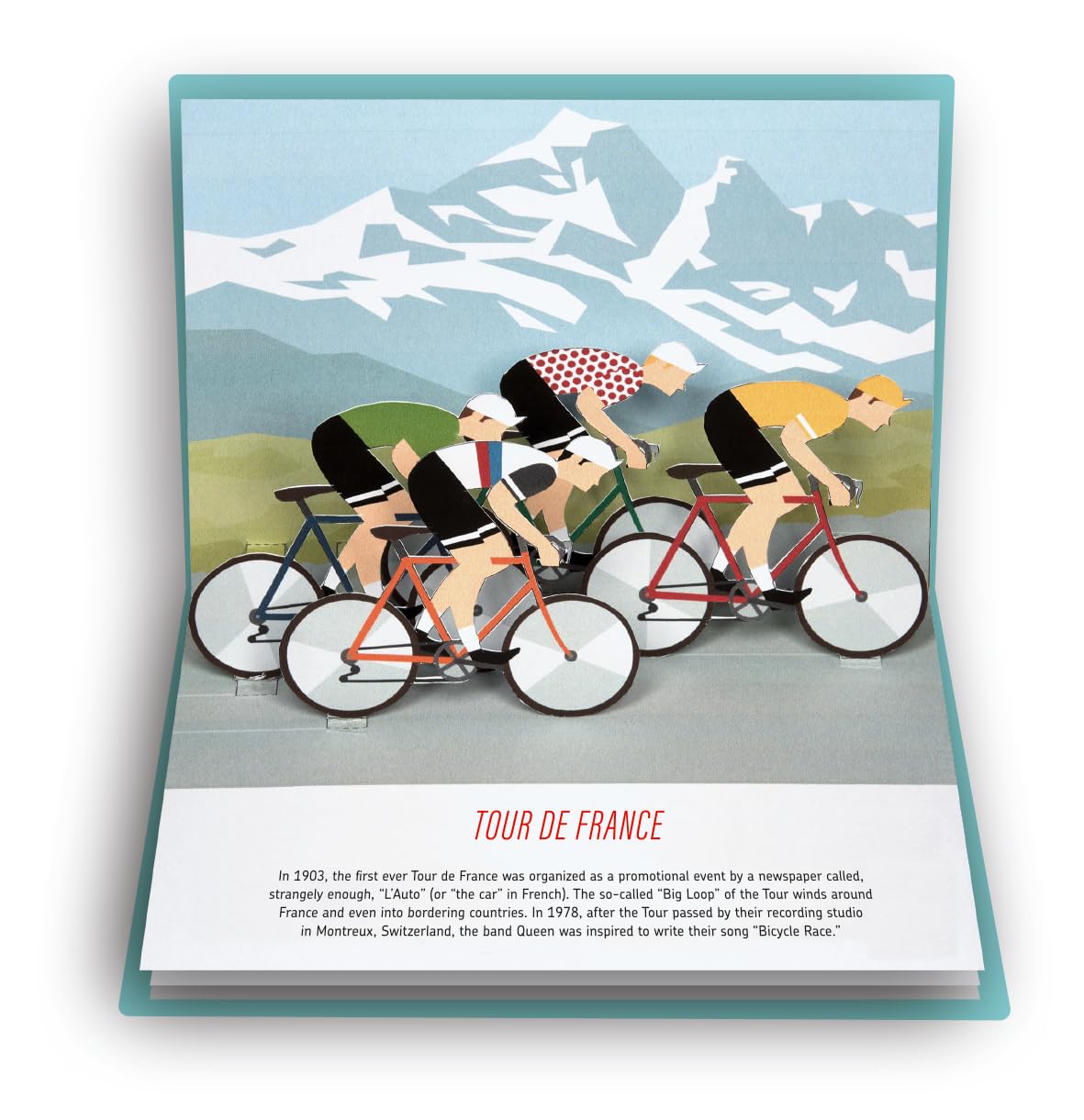 Bicycles: Pop-up-book