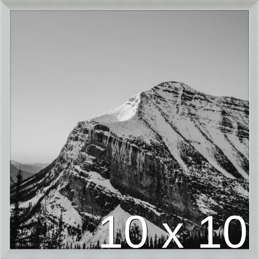 Frame It Easy 10 x 10 Satin Silver Metal Frame (Ashford)