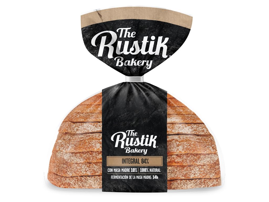 The Rustik Bakery - Semi hogaza integral, 400 g