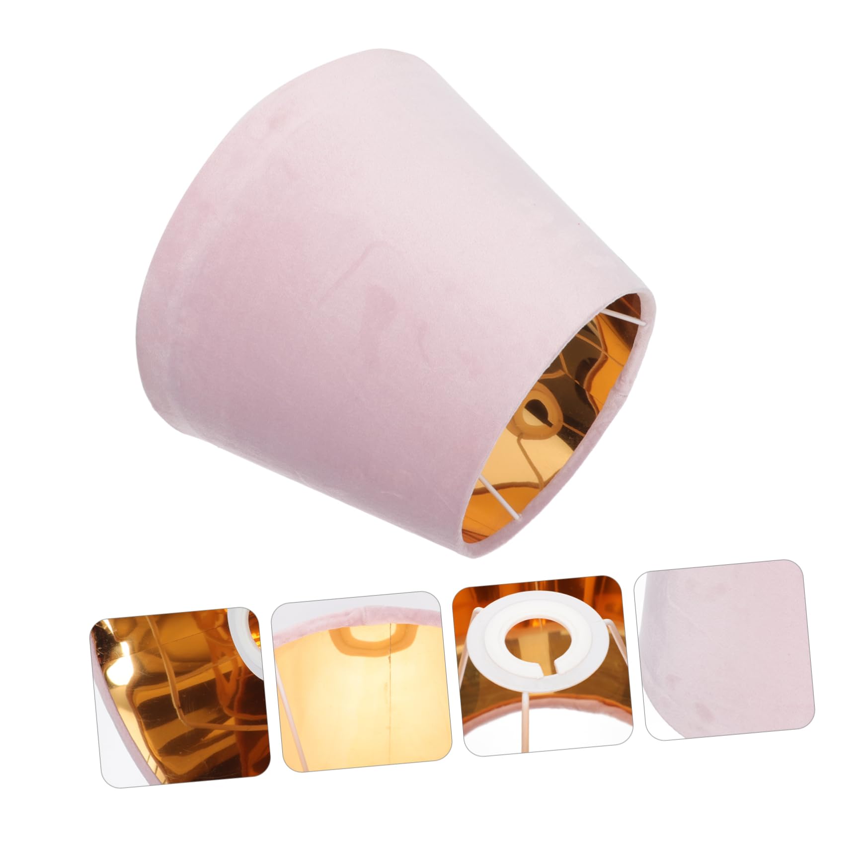 Minkissy Stoff-Lampenschirm Für E27 – Schwarz, 20x14 Cm, Für Tisch-, Steh- & Deckenlampen!
