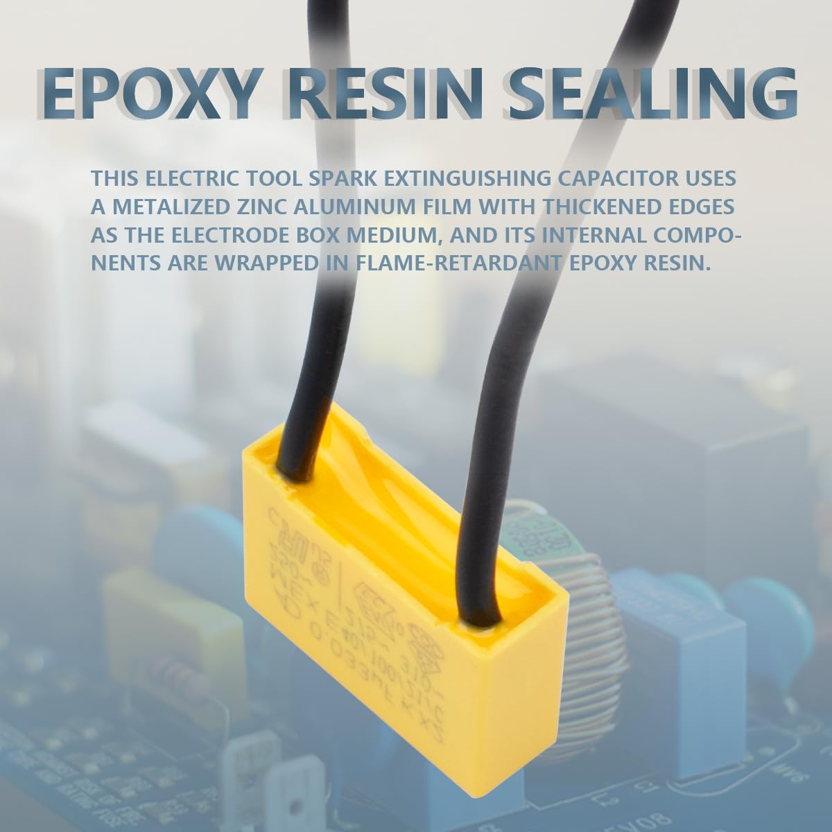 Innfeeltech Condensatori Di Sicurezza X2 275V 0.47uF - 8 Pezzi, Per Soppressione Interferenze LED, 18x16x10mm - Foto 8