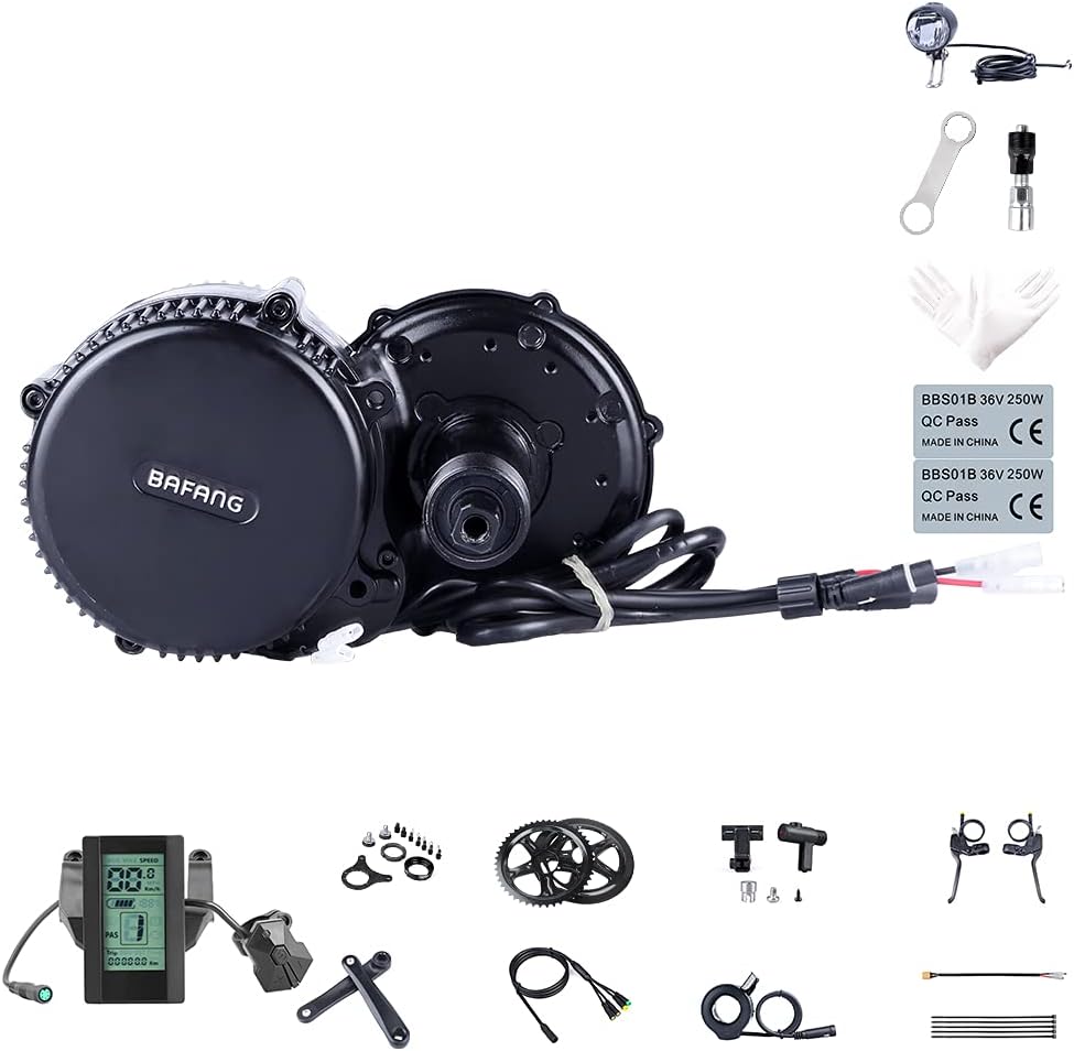 BAFANG Moteur Central 48 V 750 W - Kit Mid-Drive BBS02B BBS02 Avec
