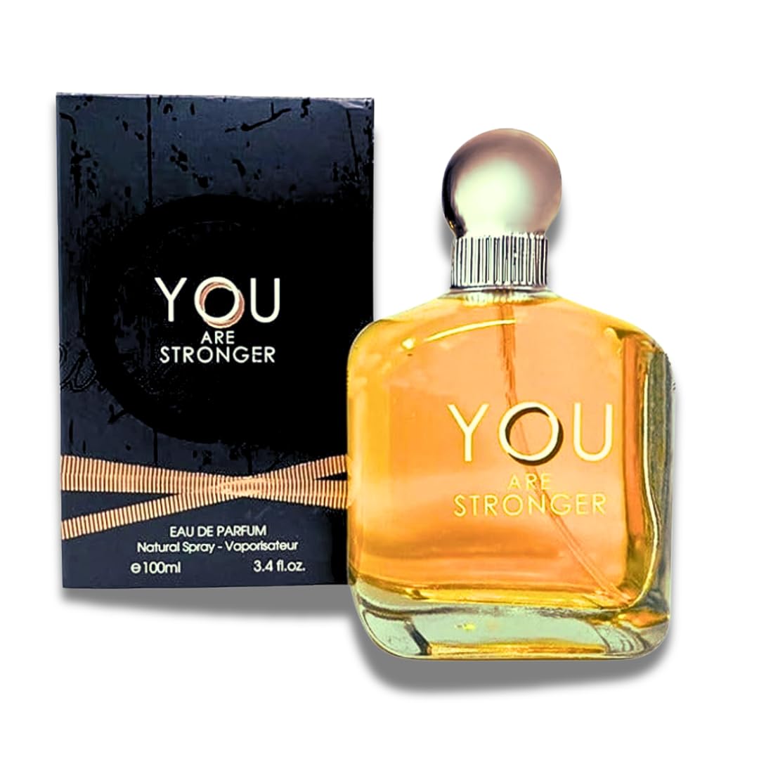 Generic POUR HOMME YOU ARE STRONGER EAU DE PARFUM 3.4 FL. OZ Aromatic Fougere fragrance for Men.