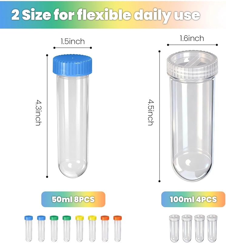 Protein Powder Travel Container Set, Reusable Powder Container to Go image 2