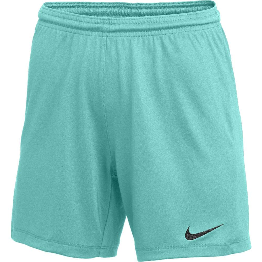 Nike Womens Park III Shorts Turquiose M