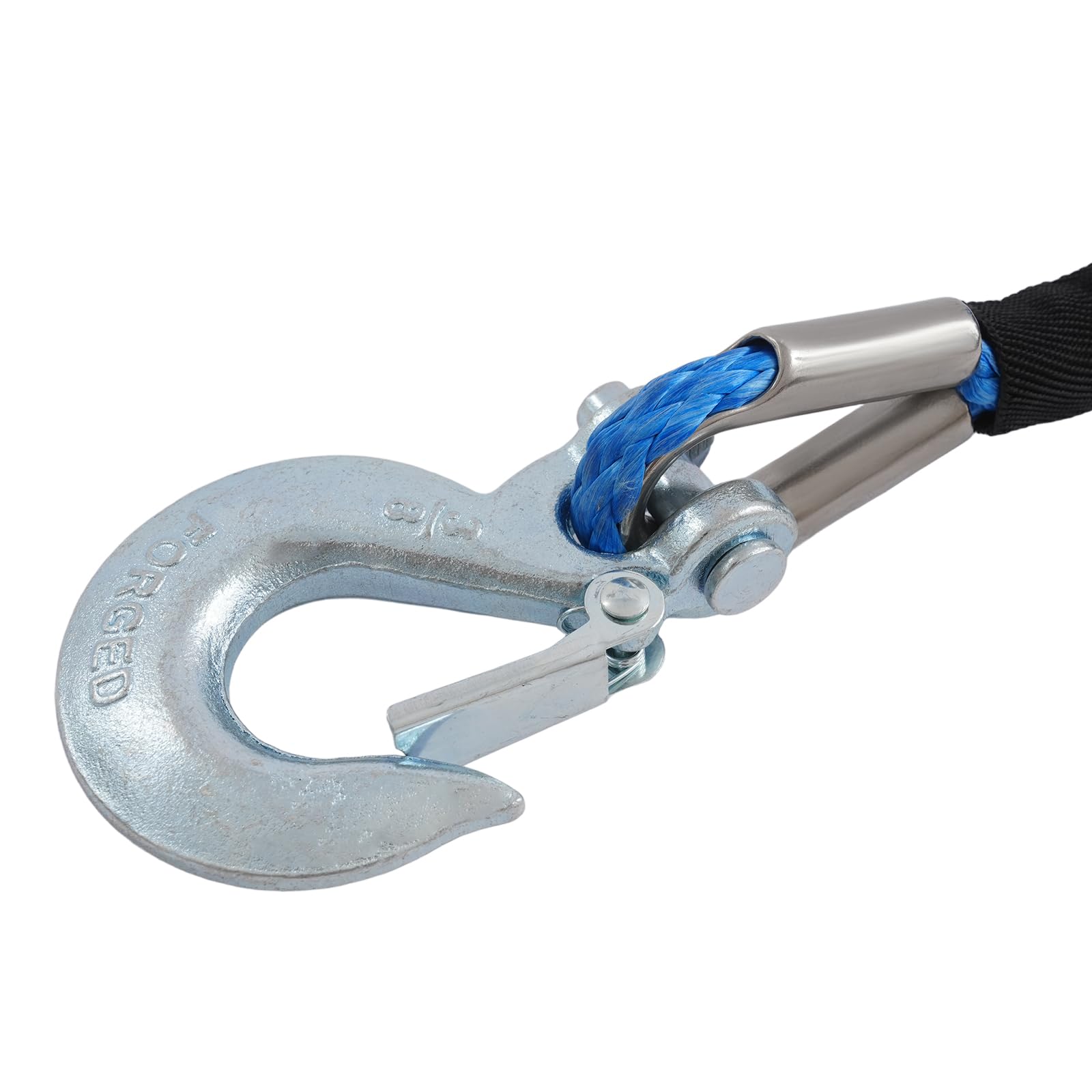 Verricello elettrico da 13500 libbre con funzione di blocco, lunghezza 26 m, verricello elettrico, per ATV, UTV, SUV, pickup, fuoristrada